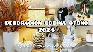 Decoración cocina Otoñal 2024 | Como decorar una cocina pequeña para otoño 🍁 Decoracion otoño 2024 🍂