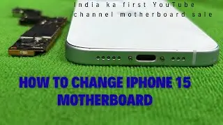 how to change iphone 15 motherbo...🤑