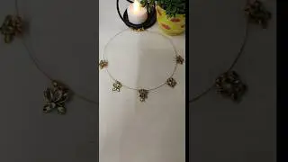 invisible chain making at home... #invisiblechains #handmadejwellary #easyideas #youtubeshorts