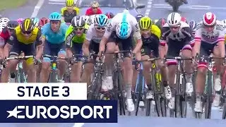 Tour du Pays Basque 2018 | Stage 3 Finish Highlights | Cycling | Eurosport