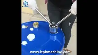 200L Drum Cap Seal Crimping Tool Crimper #cappingmachine #crimpingtool