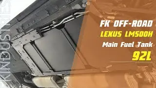 Lexus LM500H 92L Main Fuel Tank—Installation Guide | FK Industries