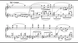 Mahler - 6th Symphony, 3rd mvt (piano solo)