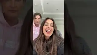 Addison Rae Instagram Live with Sheri Part 1 July 26