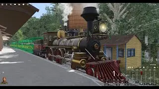Walt Disney World Virtual Railroad: Magic Kingdom Grand Circle Tour in Trainz 2019 #WDWRR