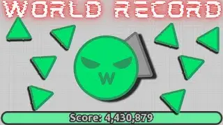 Diep.io | 4.4 Million Score! [Manager World Record]