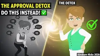 The Approval Detox: Do THIS Instead to Activate Your Alignment ✨✅ Abraham Hicks 2026
