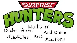 Mail's in! Package from Holofoiled, Auktion wins and pack openings part 2