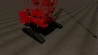 Manitowoc 18000 Crawler Crane Track Movement