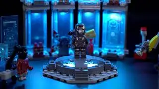 Lightailing Light Kit For Lego Iron Man Armory 76216
