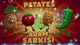 Sebze Adamlar Şarkısı 🎵 | Eğlenceli &Ccedil;ocuk Şarkıları | Patates, Domates, Kabak Biber Adam | BabyNinni