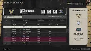 College football 26 NotSoFast online Dynasty Year 2031 Week 1