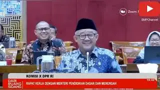 MENDIKDASNEM, Soroti P3K Guru, TKA dan PIP, Dalam raker dengan Komisi X. #guru #TKA #PIP 