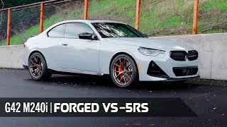 BMW G42 M240i on Apex VS-5RS  Forged Wheels