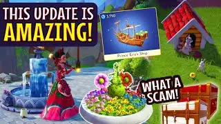 DISNEY Dreamlight Valley Update 4 Review. Everything New in The Update. I'm BLOWN AWAY!
