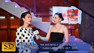 Aşk Ve Yemek Dubai Gala | interview with G&ouml;kşen Sel 