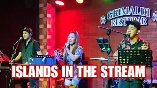 ISLANDS IN THE STREAM - Cover by Jay & Amor of bright version acoustic.