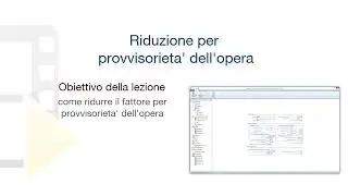 Tutorial CerTus-PN-Calcolo - Riduzione per provvisoriet&agrave; dell'opera - ACCA software