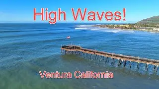 High Waves at Ventura California - Part 1