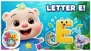 Letter E Song for Kids | ABC Adventure with Baby Bear | Learn Alphabet & Phonics