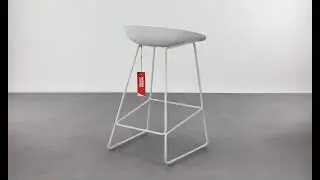 HAY About a Stool AAS38 Kruk Wit Kunststof | InrichtingAnders