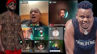 Godfather YANITSE😭Bruce Melodie na The Ben Kuri live ya TikTok😲 Diamond kwanga gufasha Melodie ahabw