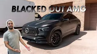 One of a kind Brushed Black Mercedes GLE53 AMG!