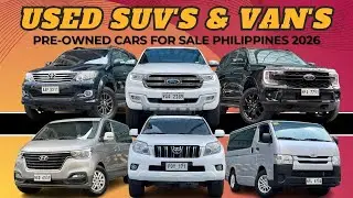 Best Buy Pre Owned SUV's and VAN's For Sale Philippines