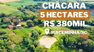 (VENDIDO) CHÁCARA À VENDA EM IRACEMINHA SANTA CATARINA
