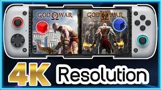 God Of War 1 and 2 [ 4K Resolution ] on Red Magic 8 Pro Plus