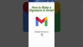 How to Make a Signature in Gmail | Gmail me signature kaise add kare