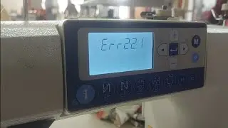 How to Fix E-221 Error on Juki DDL 8000A Sewing Machine