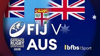 In full: Fiji v Australia | Pool B | 2025 International Defence Rugby Competition