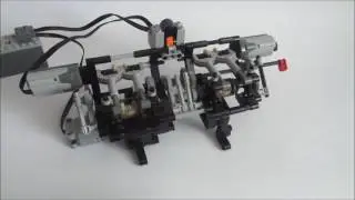Lego 9-speed manual gearbox by Psor