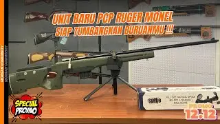 SENAPAN TERBARU RUGER MONEL 5000PSI | POPOR AWM | SIAP TUMBANGKAN BURUANMU 
