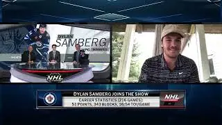 Winnipeg Jets defenseman Dylan Samberg joins NHL Tonight