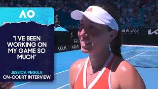 Jessica Pegula On-Court Interview | Australian Open 2026 Third Round