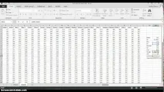Leaf Data in Excel - Identifying Outliers