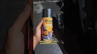 Cat Semprot Sparkling Gold Diton! Kinclong & Mewah,Wajib Coba Buat Modif! #ditonpremium #spraypaint