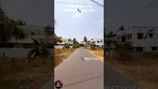 NEHRU NAGAR 5.50 CENT 40FEET WIDE ROAD SOUTH FACING DTCP PLOT FOR SALE|நேரு நகரில் இடம் விற்பனைக்கு