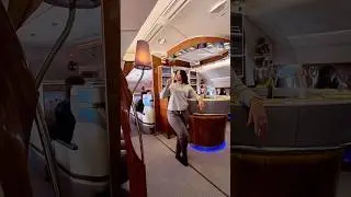 There are levels to flying first class. #pokello@40 #pokello #birthdaytrip #italy #queenofswagger