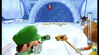 Mario & Sonic at the Olympic Winter Games - Dream Curling #34 (Team Luigi/Area 3)