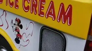 mike the ice cream man doing his rounds in northwich chesire