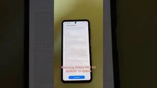 Samsung Galaxy M52 Android 13 One UI 5 Update