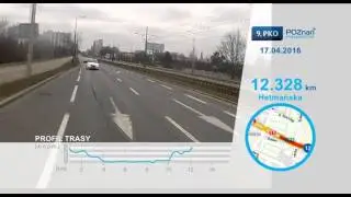 Poznań Półmaraton 2016 - Trasa 9.PKO Poznań Półmaratonu