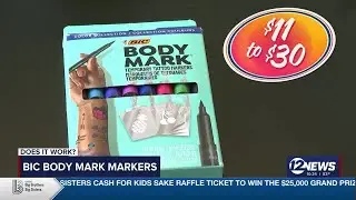 Does It Work: BIC Body Mark temporary tattoos