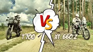 Yamaha Tenere T700 kontra XT660Z, wrażenia użytkownika. Vlog#21 -Motocyklem.net