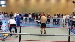 Martin Koll Vs Jonaz Hogedal -75 Kg Full kontakt Rond 2