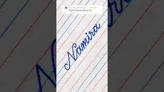 Namira #namewriting #handwriting #cursivewriting#trending #shortsviral #shortsfeed #ytshorts #shorts