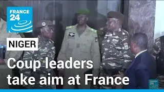 Niger coup leaders take aim at France on eve of key summit &bull; FRANCE 24 English